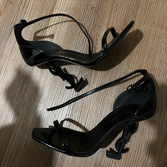 Saint Laurent Opyum 110 YSL Heeled Sandals